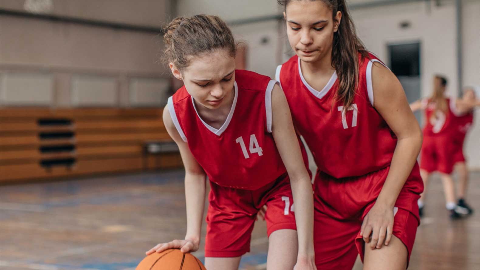 Os jogos de basquete pré-mirim feminino do Ceca contaram com