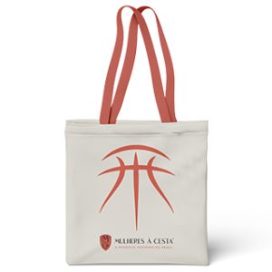 Ecobag branca de algodão