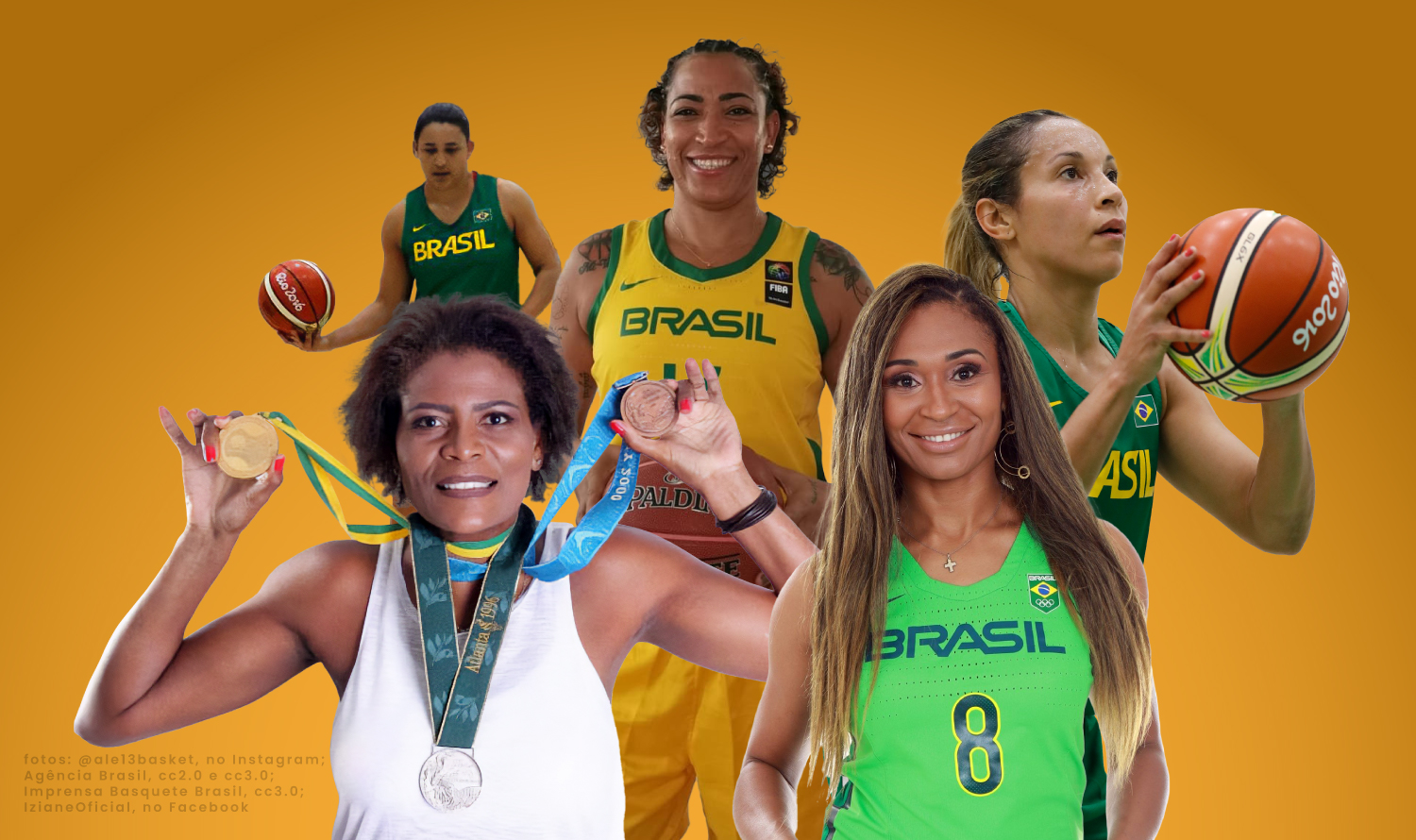 As revolucionárias brasileiras: jogadoras que mudaram o basquete ...